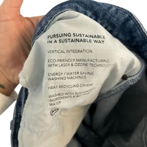 AG Adriano Goldschmied Remy Low Rise Boxy Straight Size 29 Y2K Relaxed Classic - Picture 11 of 11